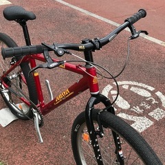 通勤通学やちょっとしたグラベルライドに リユース OLD MTB ARAYA MUDDY FOX 7000アルミフレーム SURLYフロントフォークでキャンプツーリングにもおすすめ　アラヤ マッディー フォックスの画像