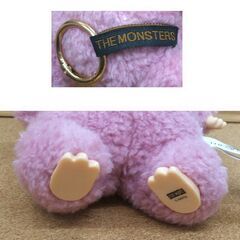 ザ モンスターズ ラブブ ぬいぐるみ キーホルダー ライチベリー ピンク 薄紫系 18cm　THE MONSTERS LABUBU　☆ PayPay(ペイペイ)決済可能 ☆ 札幌市 豊平区 平岸 平岸店の画像