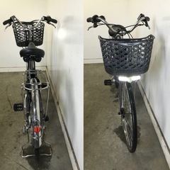 h-187△ q 岐阜発/パナソニック/電動アシスト自転車/26インチ/3段変速/バッテリー8.9Ah/充電器なし/走行確認/現状品/管20s/ R7.10/4 △の画像