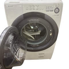 ES-S7B ドラム式洗濯乾燥機 ドラム洗濯機 シャープ SHARPの画像