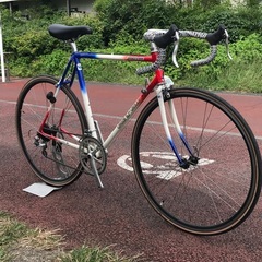 1980-90年代クロモリロードレーサー BRIDGESTONE GRAND VELO トリコロールカラー ブリヂストン グランベロの画像