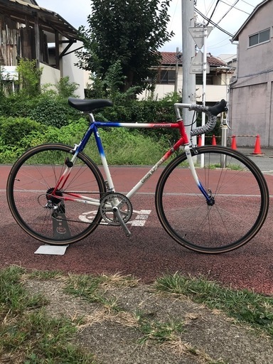1980-90年代クロモリロードレーサー BRIDGESTONE GRAND VELO トリコロールカラー ブリヂストン グランベロ