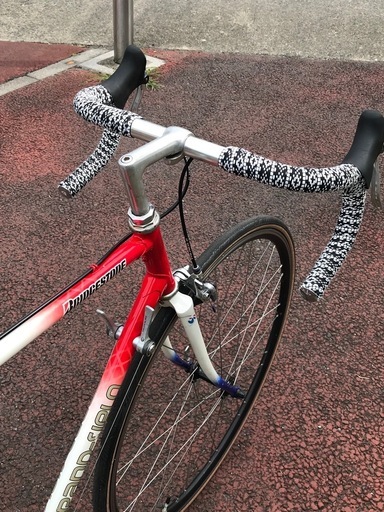1980-90年代クロモリロードレーサー BRIDGESTONE GRAND VELO トリコロールカラー ブリヂストン グランベロ