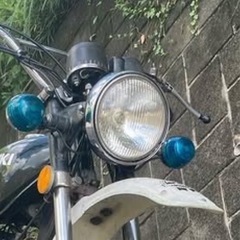 GT750ストックステップマウント&ペグ&スズキ6Vウィンカー（車種不明」）の画像
