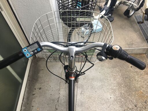 地域限定送料無料　ヤマハ　パス　シティ　15,4AH　内装5段変速　27インチ　グレー　アシスタ　ビビ　神戸市　電動自転車