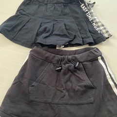 キッズ女の子スカートパンツの画像