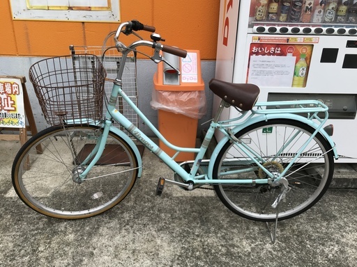 ⭐︎ドリーム2号館⭐︎ダイワサイクル/Brugej/26インチ/水色