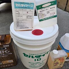 外壁塗装とか、防水塗装その他の材料全部で5,000円 全部持っていってください。の画像
