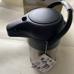 エアーポット　ステンレス　新品の画像