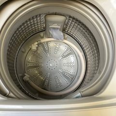 O 2510-498 Haier 全自動電気洗濯機 4.5kg BW-45A 2024年製 動作確認済み キズ 汚れありの画像