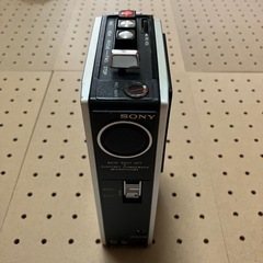昭和レトロSONYカセットプレーヤーTC-1020現状品/ジャンク品扱いレア商品の画像