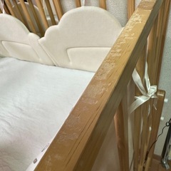 大和屋　ベビーベット　Ｗオープンミニベビーベッドの画像