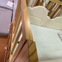 大和屋　ベビーベット　Ｗオープンミニベビーベッドの画像