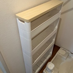 キッチンワゴン　隙間ラックの画像