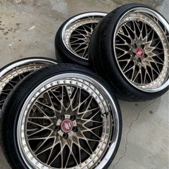 work vs xv 19インチ　期間限定カラー　pcd100 の画像