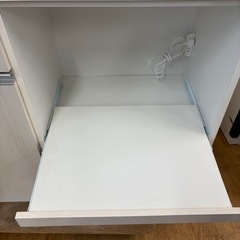 ジモティー特別価格🉐 N1138★レンジボード★カップボード★食器棚★幅1190mmの画像