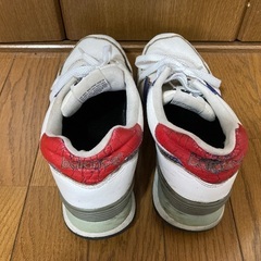 ニューバランス 574 ホワイトレザー 27cmの画像