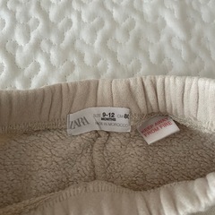 ZARA ベビースウェットパンツ(80cm,9-12ヶ月)の画像