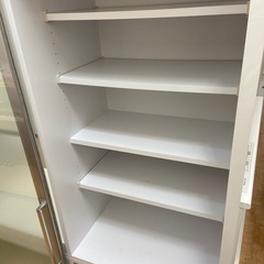 【来店いただける方限定】レンジボード　2枚扉【トレファク摂津店】の画像