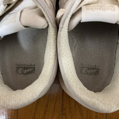 オニツカタイガー ライトグレースエード スニーカー 26.5cmの画像