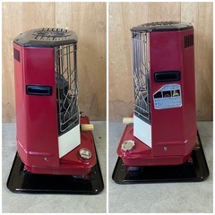 昭和レトロ　石油ストーブ　ナショナル　OS-2000R  赤　動作確認済み　ジャンク扱いの画像