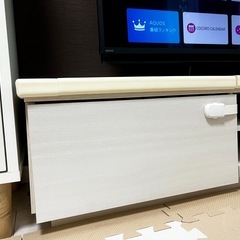 テレビ台　木目調　150cm幅　アイリスオーヤマの画像