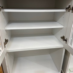【来店いただける方限定】レンジボード2枚扉【トレファク摂津店】の画像