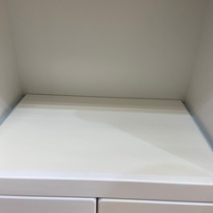 【来店いただける方限定】レンジボード2枚扉【トレファク摂津店】の画像