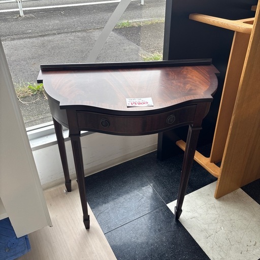 マホガニー材 コンソールテーブル コンソール おしゃれ インテリア 収納