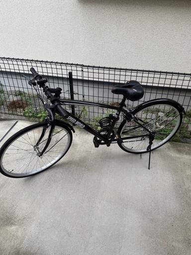 【新古自転車】クロスバイク、オプション盛り々26インチ