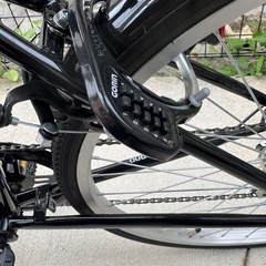 【新古自転車】クロスバイク、オプション盛り々26インチの画像