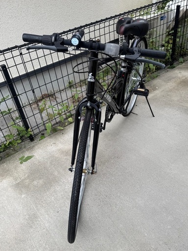 【新古自転車】クロスバイク、オプション盛り々26インチ