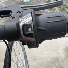 【新古自転車】クロスバイク、オプション盛り々26インチの画像