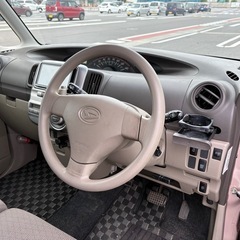 美車！子育てママさんに 後席用モニター2個！ H25 タント後期 X パワスラ ヘッドレストモニター 車高調 検R8/1の画像
