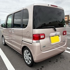 美車！子育てママさんに 後席用モニター2個！ H25 タント後期 X パワスラ ヘッドレストモニター 車高調 検R8/1の画像