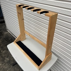 木製ギタースタンド(ﾟ∀ﾟ)の画像