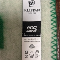 【未使用】KLIPPAN ブランケットの画像