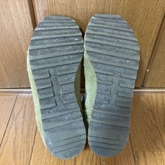 MERRELL ハイカットスニーカー スエード オリーブグリーン 26.5cmの画像