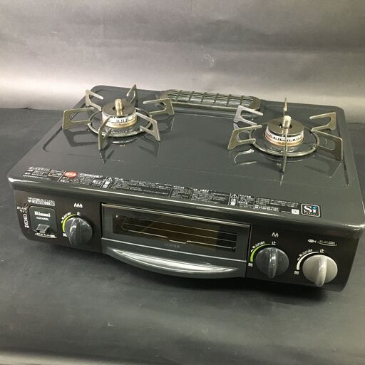 10/24 終 Rinnai/リンナイ LPガス用 ガステーブル RT31NHS-L 2014年製 LPガス用 スパーク確認済 25j菊MZ