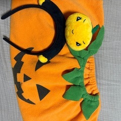 ⭐️子ども用ハロウィンコスチューム⭐️イベント，かぼちゃ、ジャックオーランタン，ハロウィンの画像