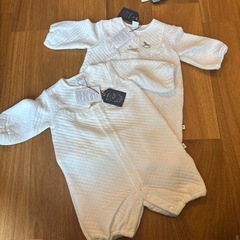 【バースデイ・未使用品】新生児・ベビー ロンパース・カバーオール 6点セットの画像