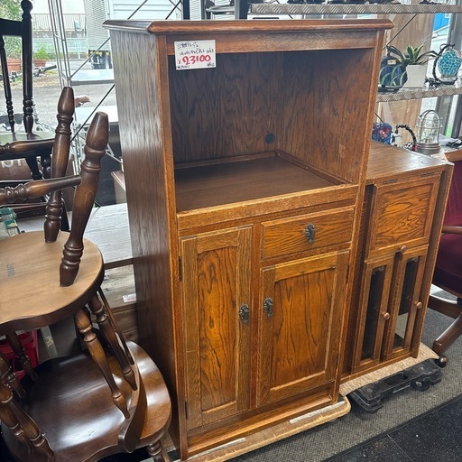 三越ブルージュ キッチンキャビネット キャビネット キッチンボード おしゃれ ナチュラル シンプル れとレトロ