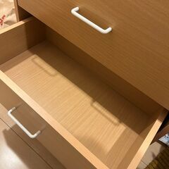 タンス　縦約74cm 横約60cm 奥約35cmの画像