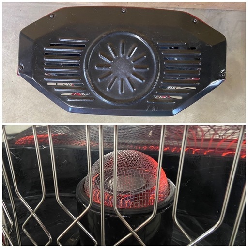 昭和レトロ 石油ストーブ ナショナル OS-2000R 赤 動作確認済み