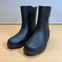 レディース・ミドル丈レインブーツ（サイズ37＝24cm）の画像