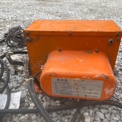 電動ホイスト日立ウインチ　100v 160kg　の画像