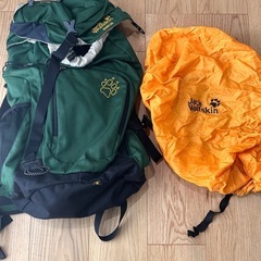 Jack Wolfskin バックパック 防水カバー付きの画像