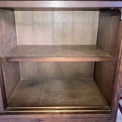 WAKOU 和光 北の創造 シリーズ 食器棚 飾茶棚 茶箪笥 和モダン★S3319Aの画像