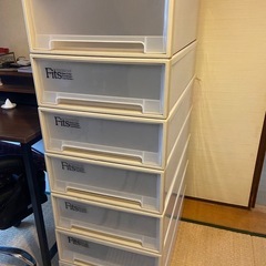 【取りに来て下さる方限定】Fits収納ケース7個の画像