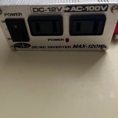 DC/AC インバーター　MAX120Wの画像